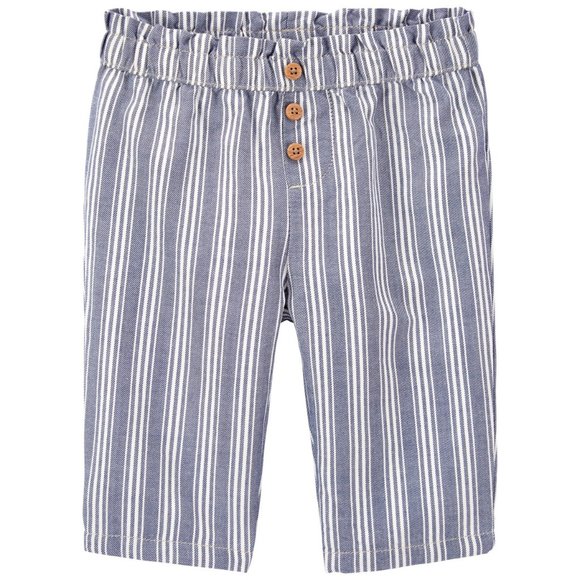 NEW Carter's Kid 3D Ear Hooded Cardigan Variegated Striped Straight Pull On Pant - Picture 6 of 9